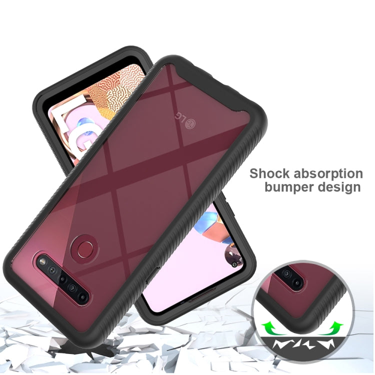 For LG K51S Starry Sky Solid Color Series Shockproof PC + TPU Protective Case