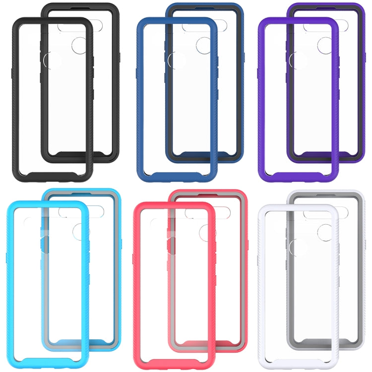 For LG K51S Starry Sky Solid Color Series Shockproof PC + TPU Protective Case