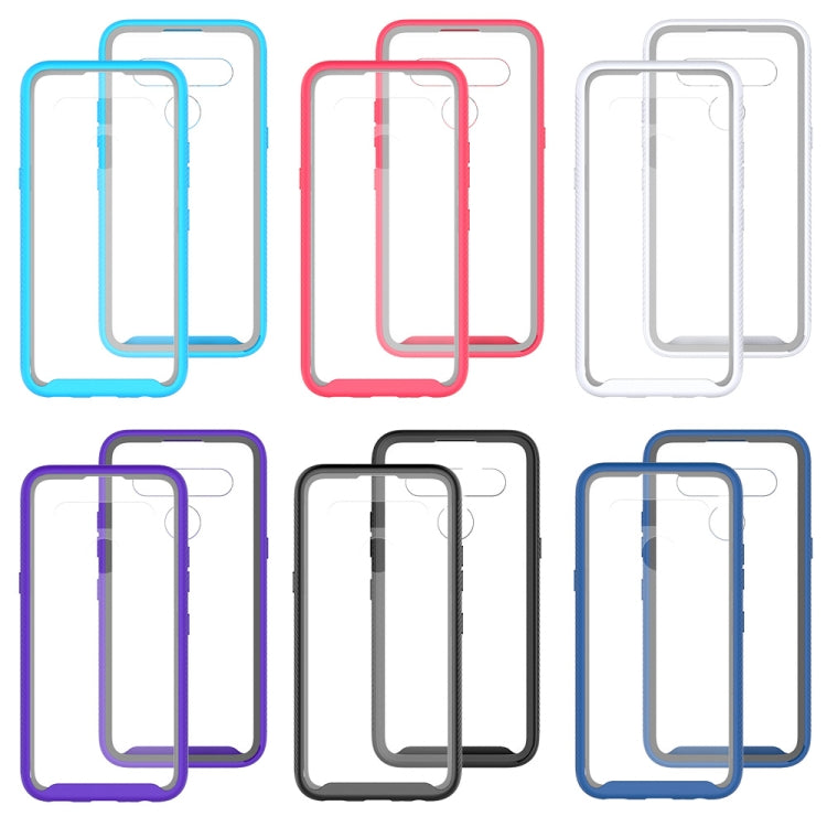 For LG K61 Starry Sky Solid Color Series Shockproof PC + TPU Protective Case