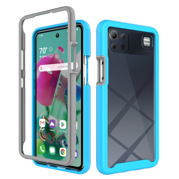 For LG K92 5G Starry Sky Solid Color Series Shockproof PC + TPU Protective Case