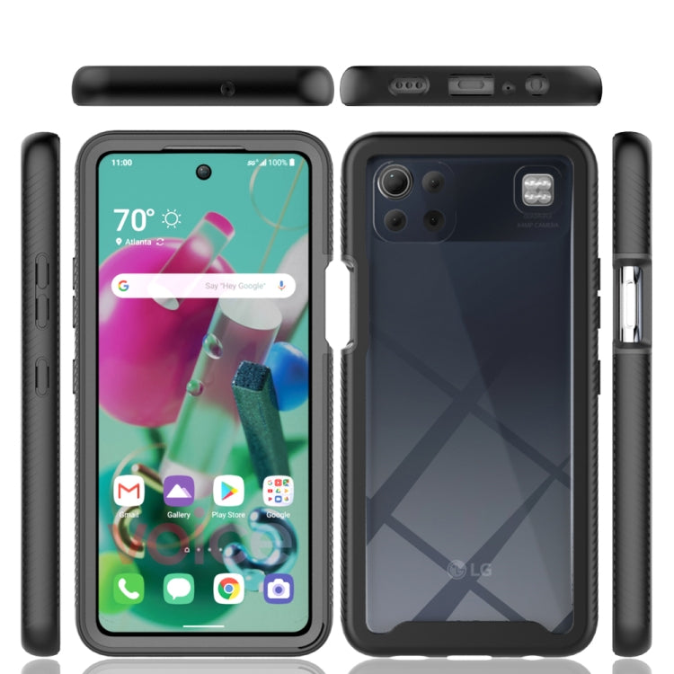 For LG K92 5G Starry Sky Solid Color Series Shockproof PC + TPU Protective Case
