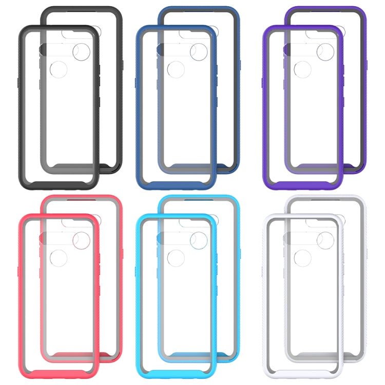 For LG Q51 / K51 Starry Sky Solid Color Series Shockproof PC + TPU Protective Case