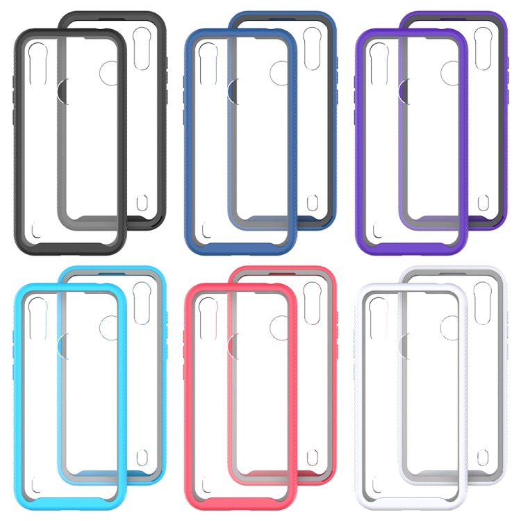 For Motorola Moto E6s (2020) Starry Sky Solid Color Series Shockproof PC + TPU Protective Case