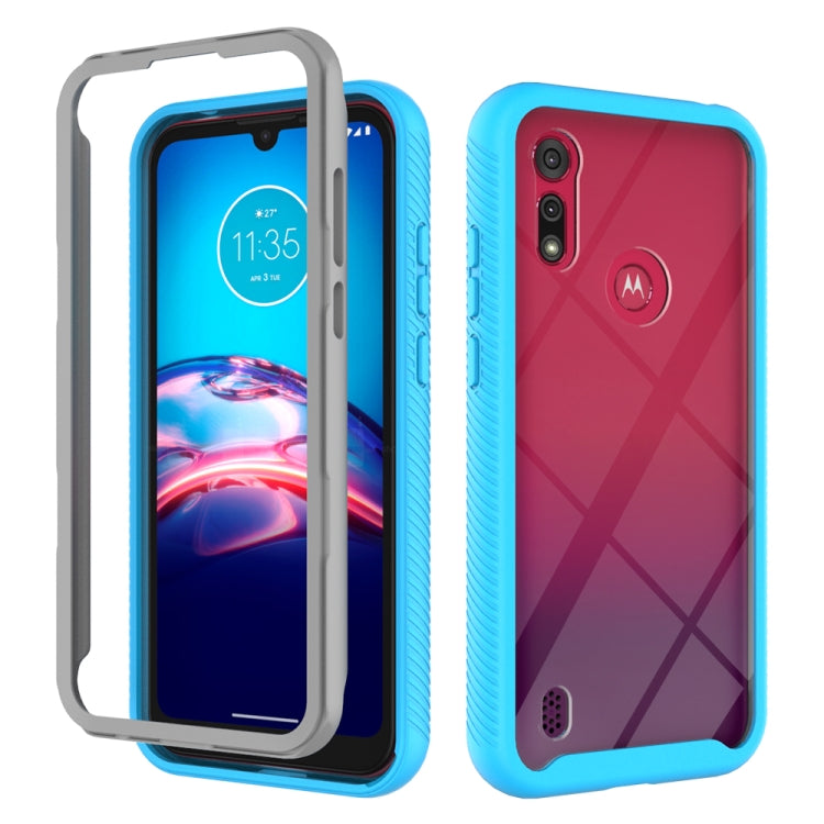 For Motorola Moto E6s (2020) Starry Sky Solid Color Series Shockproof PC + TPU Protective Case