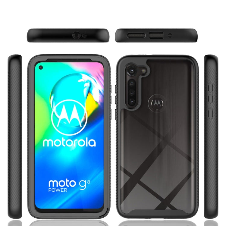 For Motorola Moto G8 Power (US Version) Starry Sky Solid Color Series Shockproof PC + TPU Protective Case