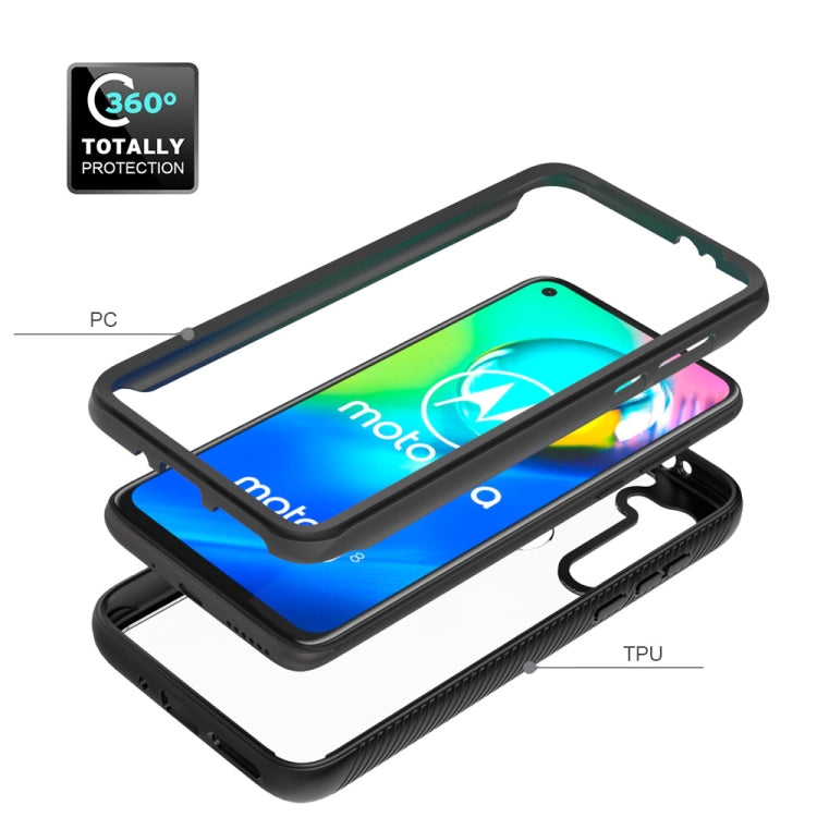 For Motorola Moto G8 Power (US Version) Starry Sky Solid Color Series Shockproof PC + TPU Protective Case