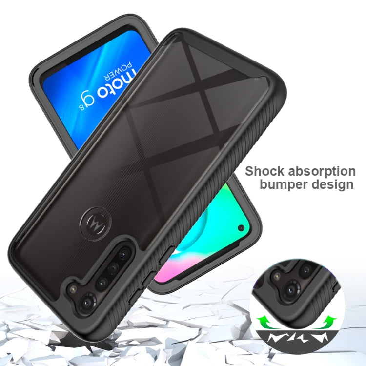 For Motorola Moto G8 Power (US Version) Starry Sky Solid Color Series Shockproof PC + TPU Protective Case