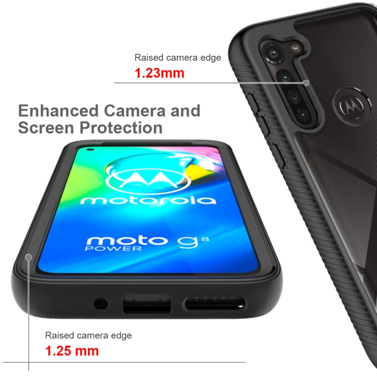 For Motorola Moto G8 Power (US Version) Starry Sky Solid Color Series Shockproof PC + TPU Protective Case