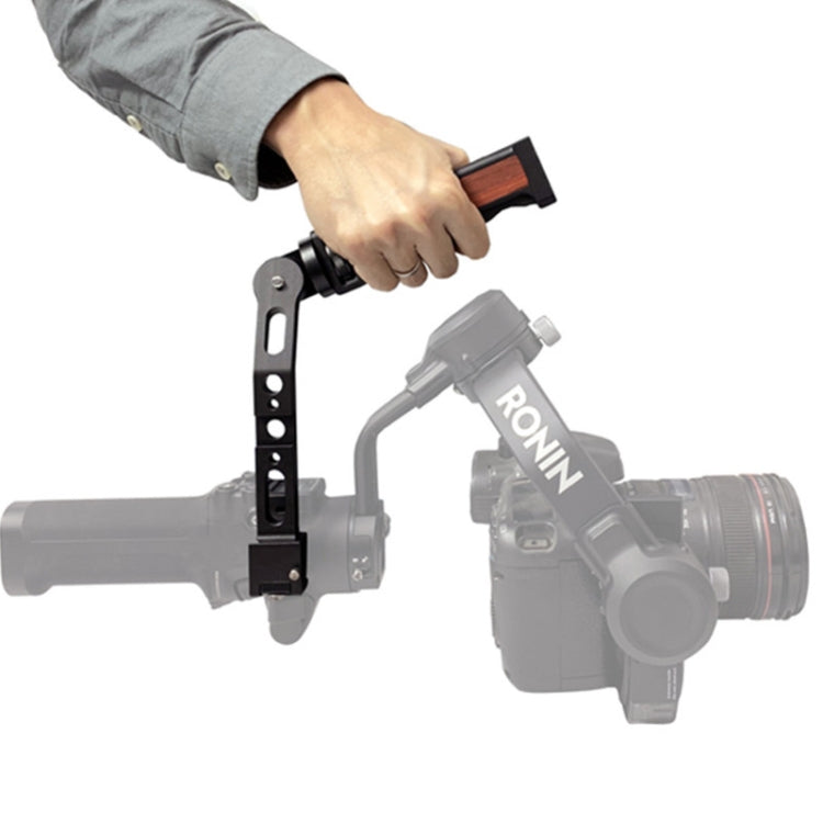 1108927 Dedicated Pot Handle Accessories for DJI Ronin S2 / SC2, Style:Square Rosewood