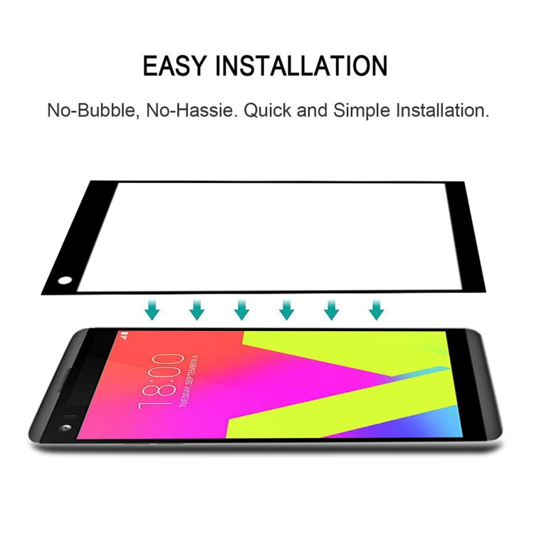 For LG V20 Full Glue Full Screen Tempered Glass Film