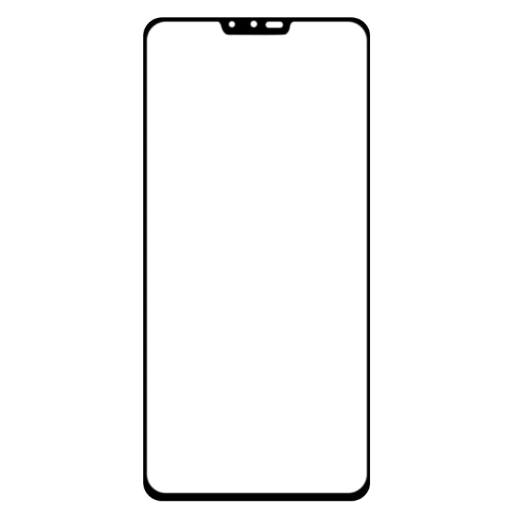 For LG V40 ThinQ 3D Curved Edge Tempered Glass Film(Black)