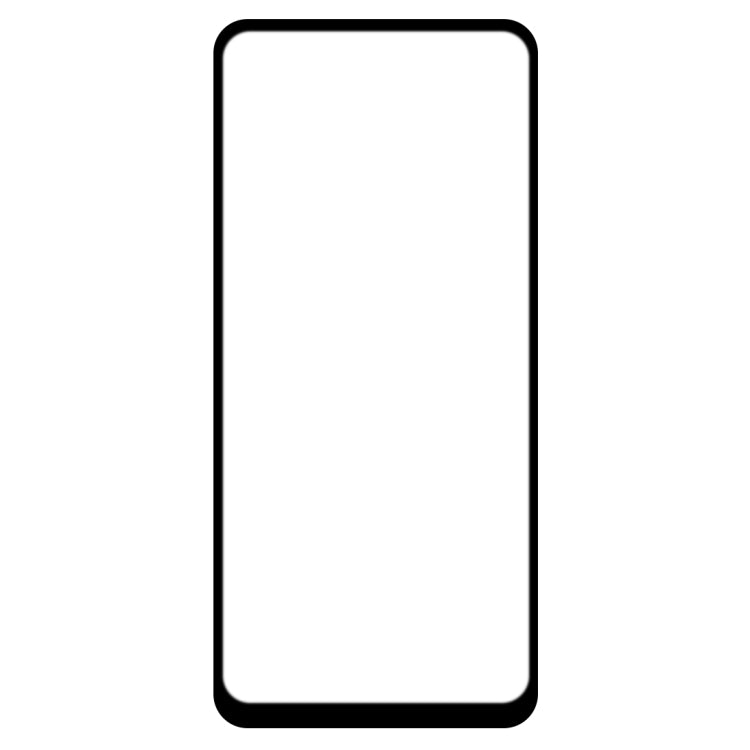 For LG Q52 25 PCS Full Glue Full Screen Tempered Glass Film
