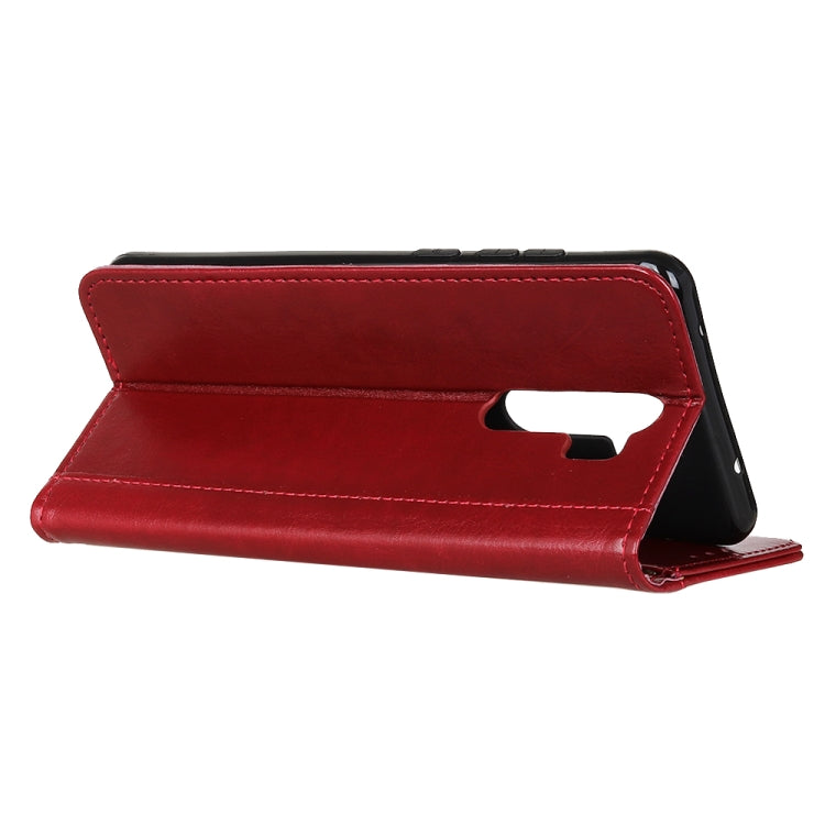 For HTC Desire 20 Pro Peas Crazy Horse Texture Horizontal Flip Leather Case with Holder & Card Slots & Wallet