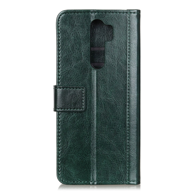 For HTC Desire 20 Pro Peas Crazy Horse Texture Horizontal Flip Leather Case with Holder & Card Slots & Wallet
