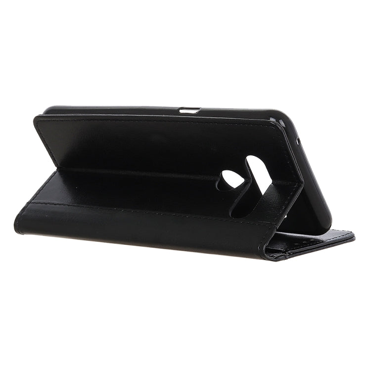 For LG Harmony 4 Peas Crazy Horse Texture Horizontal Flip Leather Case with Holder & Card Slots & Wallet
