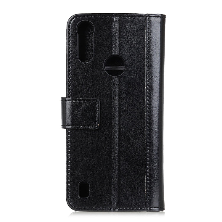 For Motorola Moto E6s (2020) Peas Crazy Horse Texture Horizontal Flip Leather Case with Holder & Card Slots & Wallet