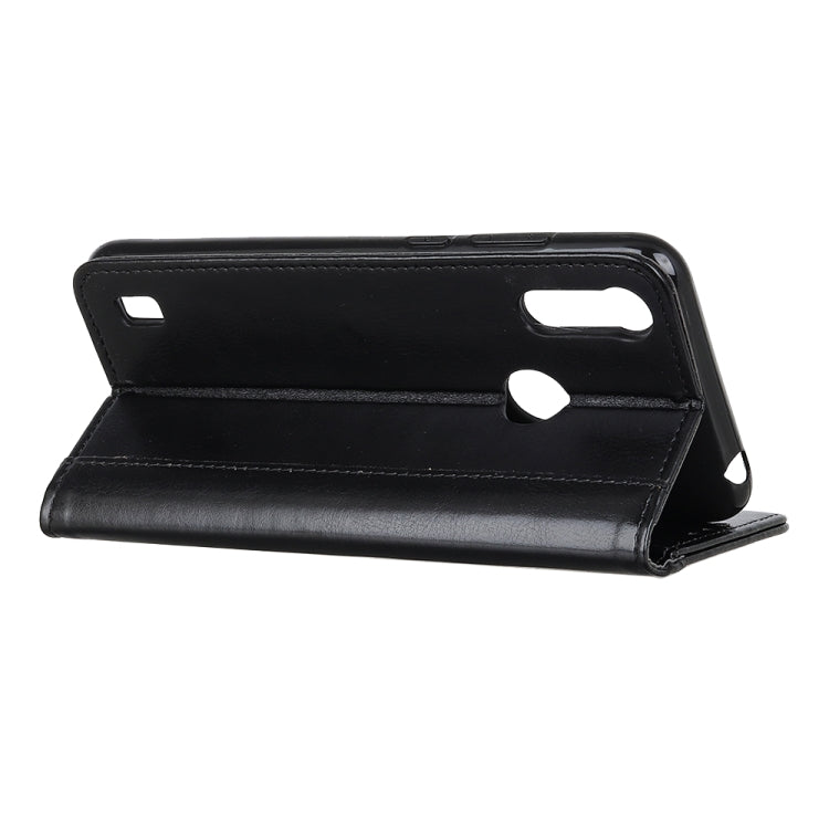 For Motorola Moto E6s (2020) Peas Crazy Horse Texture Horizontal Flip Leather Case with Holder & Card Slots & Wallet