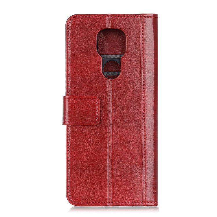For Motorola Moto G9 Play Peas Crazy Horse Texture Horizontal Flip Leather Case with Holder & Card Slots & Wallet