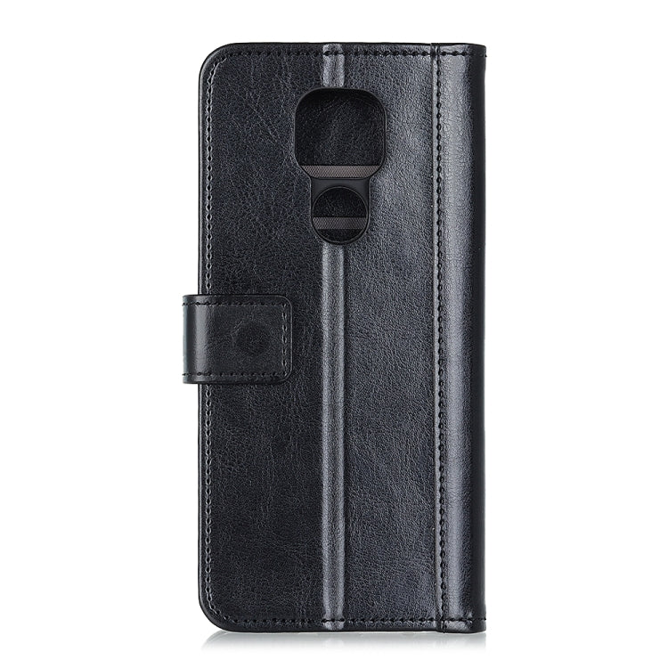 For Motorola Moto G9 Play Peas Crazy Horse Texture Horizontal Flip Leather Case with Holder & Card Slots & Wallet
