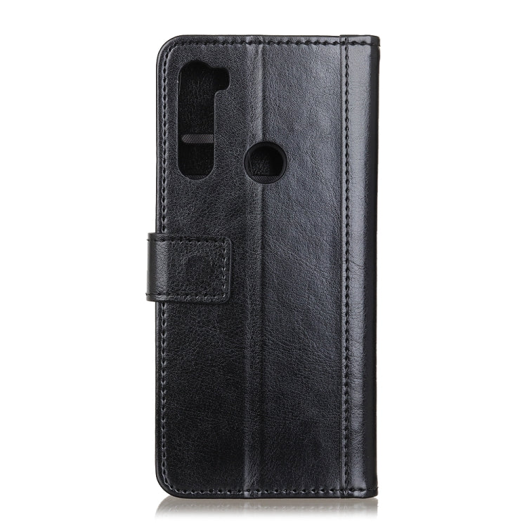 For Motorola Moto One Fusion Plus Peas Crazy Horse Texture Horizontal Flip Leather Case with Holder & Card Slots & Wallet