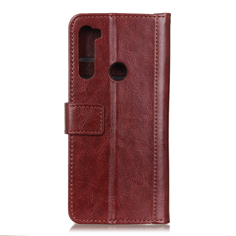 For Motorola Moto One Fusion Plus Peas Crazy Horse Texture Horizontal Flip Leather Case with Holder & Card Slots & Wallet