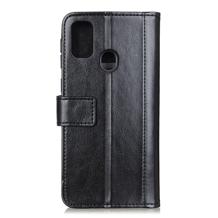 For Alcatel 3X 2020 Peas Crazy Horse Texture Horizontal Flip Leather Case with Holder & Card Slots & Wallet