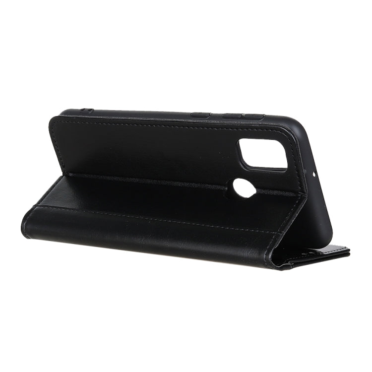 For Alcatel 3X 2020 Peas Crazy Horse Texture Horizontal Flip Leather Case with Holder & Card Slots & Wallet
