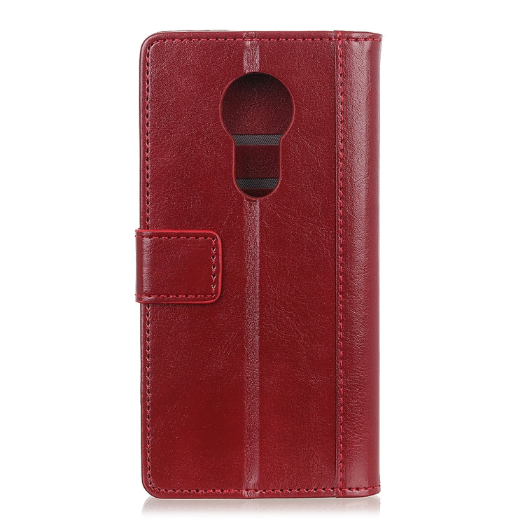 For Nokia 3.4 Peas Crazy Horse Texture Horizontal Flip Leather Case with Holder & Card Slots & Wallet
