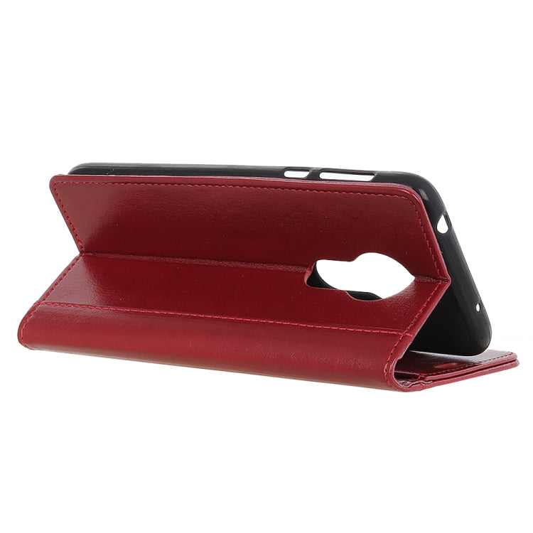 For Nokia 3.4 Peas Crazy Horse Texture Horizontal Flip Leather Case with Holder & Card Slots & Wallet