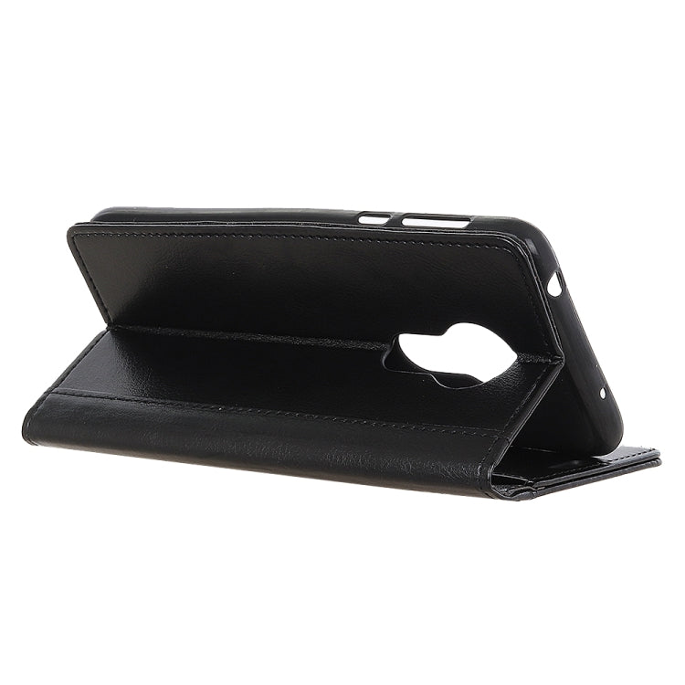 For Nokia 3.4 Peas Crazy Horse Texture Horizontal Flip Leather Case with Holder & Card Slots & Wallet