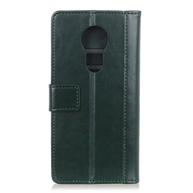 For Nokia 3.4 Peas Crazy Horse Texture Horizontal Flip Leather Case with Holder & Card Slots & Wallet