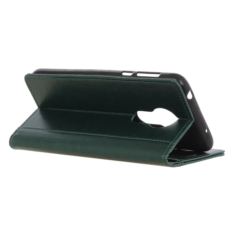 For Nokia 3.4 Peas Crazy Horse Texture Horizontal Flip Leather Case with Holder & Card Slots & Wallet