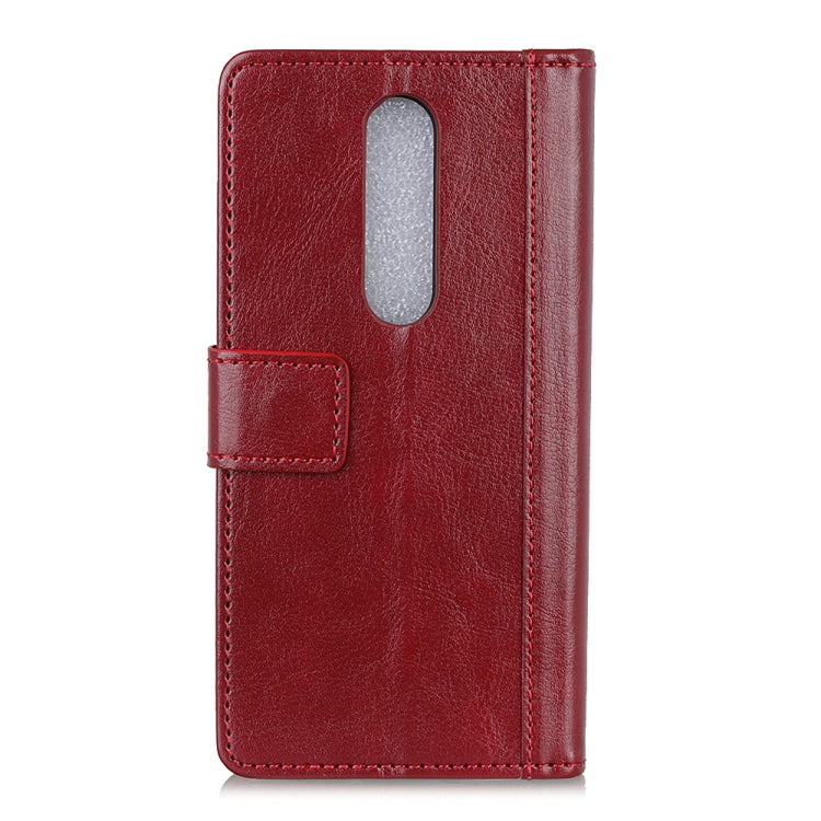 For Nokia C3 Peas Crazy Horse Texture Horizontal Flip Leather Case with Holder & Card Slots & Wallet