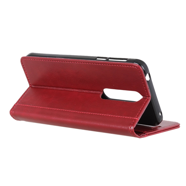 For Nokia C3 Peas Crazy Horse Texture Horizontal Flip Leather Case with Holder & Card Slots & Wallet