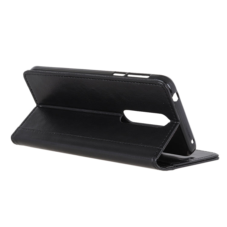 For Nokia C3 Peas Crazy Horse Texture Horizontal Flip Leather Case with Holder & Card Slots & Wallet