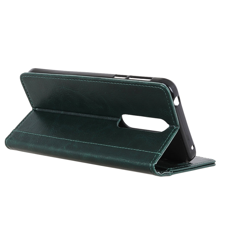 For Nokia C3 Peas Crazy Horse Texture Horizontal Flip Leather Case with Holder & Card Slots & Wallet
