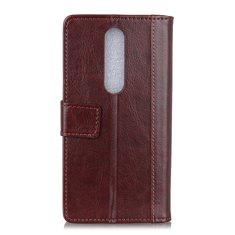For Nokia C3 Peas Crazy Horse Texture Horizontal Flip Leather Case with Holder & Card Slots & Wallet