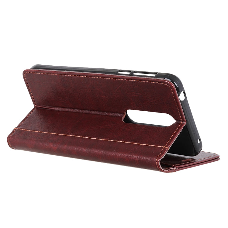 For Nokia C3 Peas Crazy Horse Texture Horizontal Flip Leather Case with Holder & Card Slots & Wallet