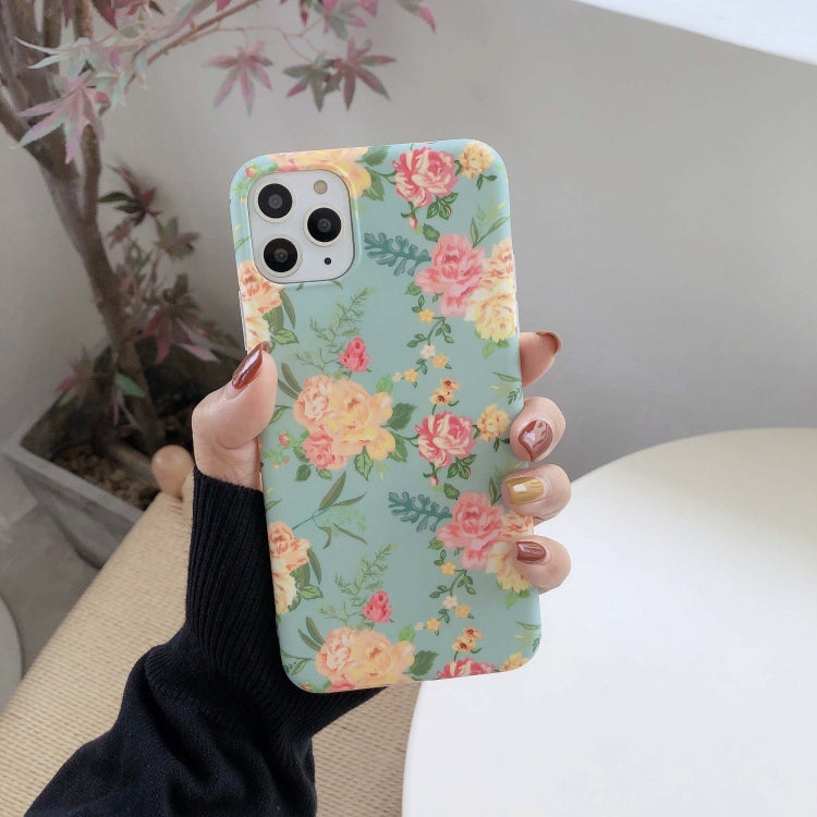 Painted IMD Frosted White Edge TPU Phone Case For iPhone 11 Pro Max