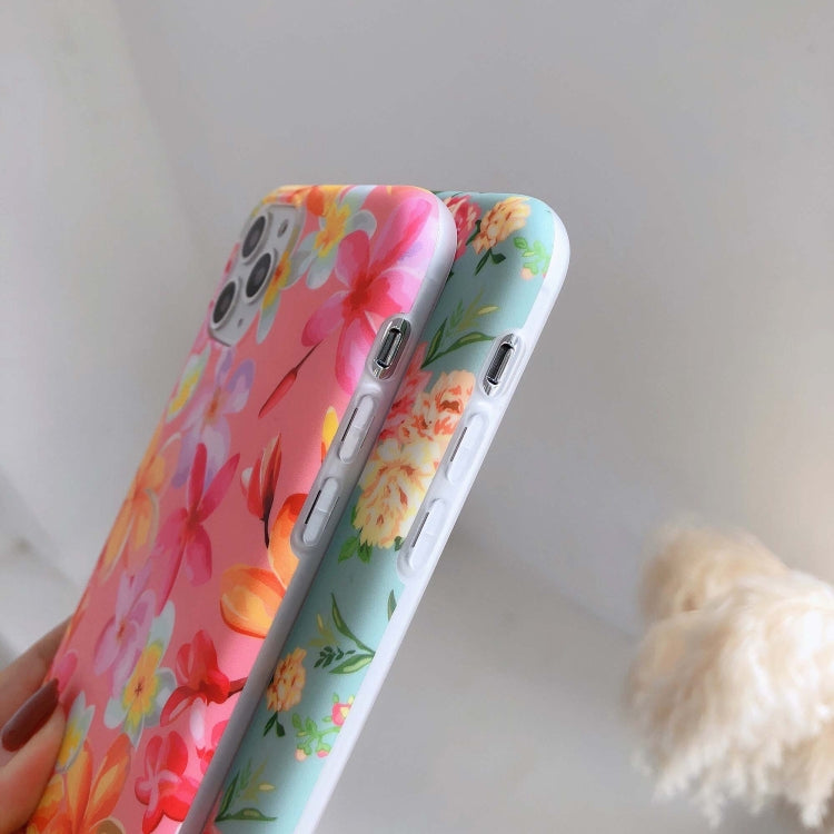 Painted IMD Frosted White Edge TPU Phone Case For iPhone 11 Pro Max