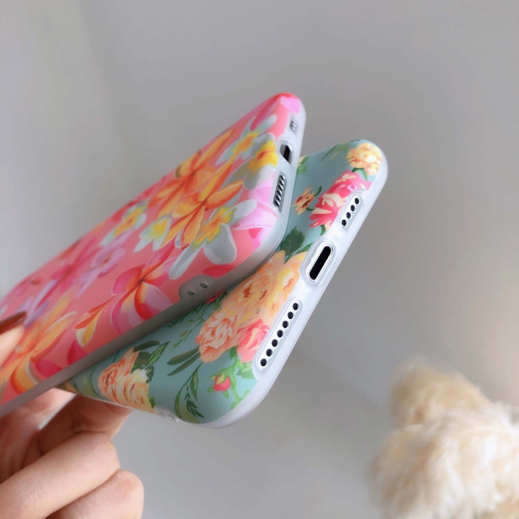 Painted IMD Frosted White Edge TPU Phone Case For iPhone 11 Pro Max