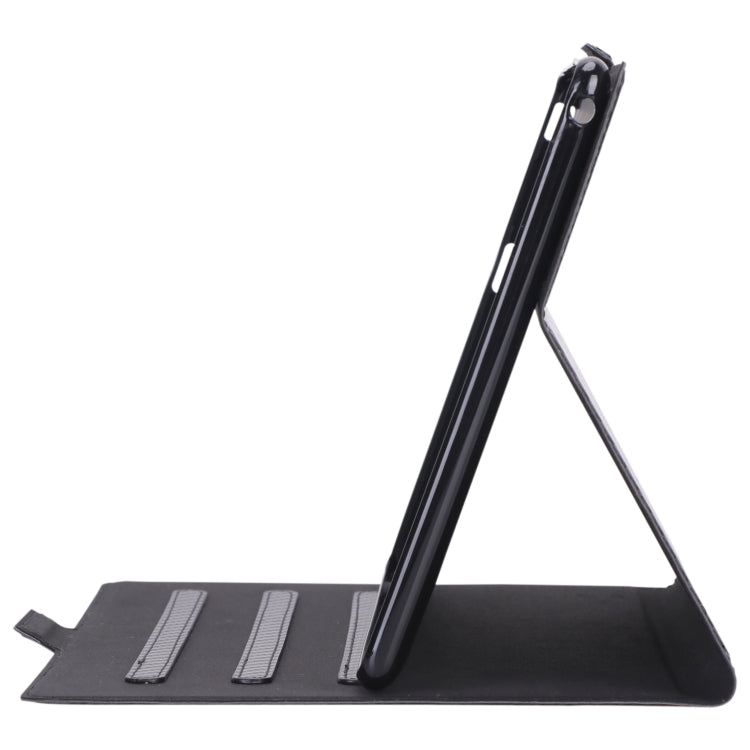 For Lenovo Tab E10 TB-X104F Ultra-thin Carbon Fiber Horizontal Flip PU Leather Tablet Case with 3-level Holder & Sleep / Wake-up Function