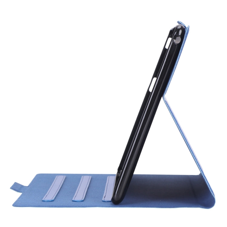 For Lenovo Tab E10 TB-X104F Ultra-thin Carbon Fiber Horizontal Flip PU Leather Tablet Case with 3-level Holder & Sleep / Wake-up Function