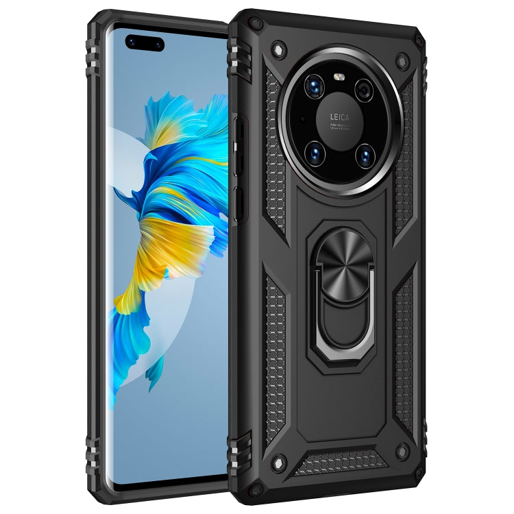 For Huawei Mate 40 Pro Shockproof TPU + PC Protective Case with 360 Degree Rotating Holder