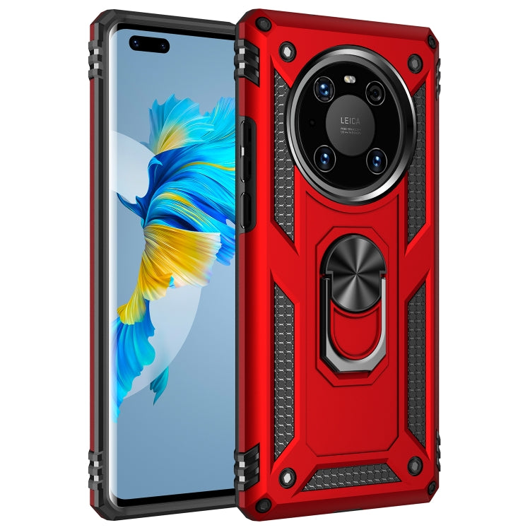 For Huawei Mate 40 Pro Shockproof TPU + PC Protective Case with 360 Degree Rotating Holder