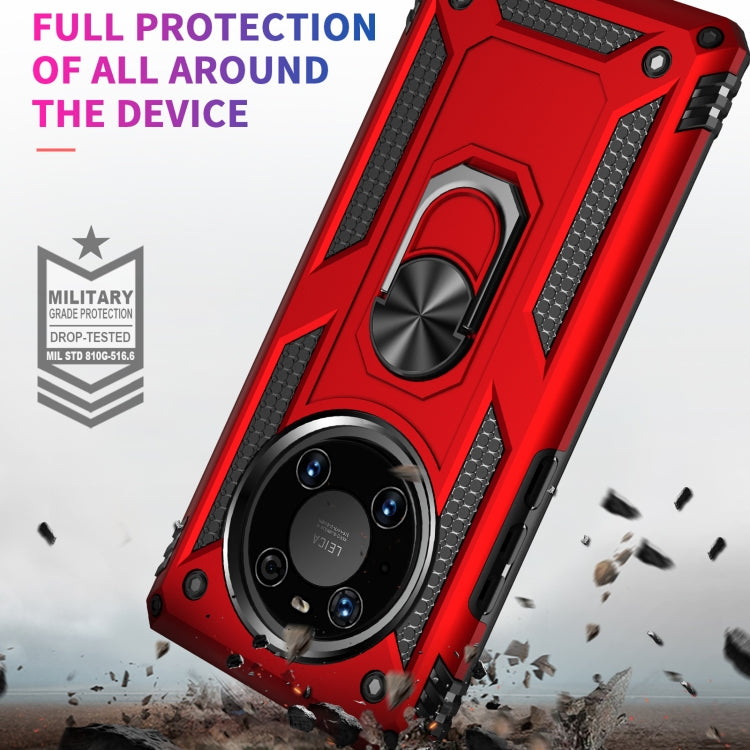 For Huawei Mate 40 Pro Shockproof TPU + PC Protective Case with 360 Degree Rotating Holder