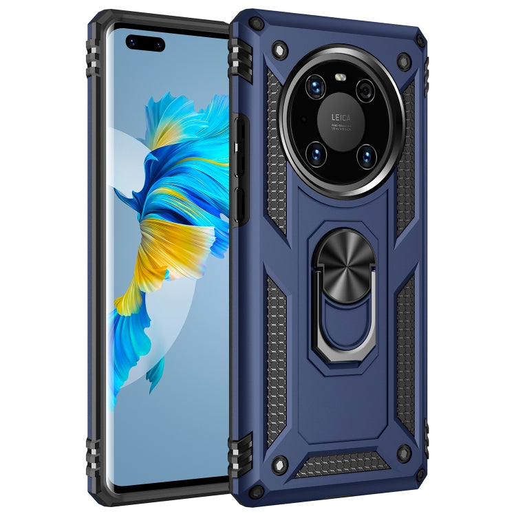For Huawei Mate 40 Pro Shockproof TPU + PC Protective Case with 360 Degree Rotating Holder