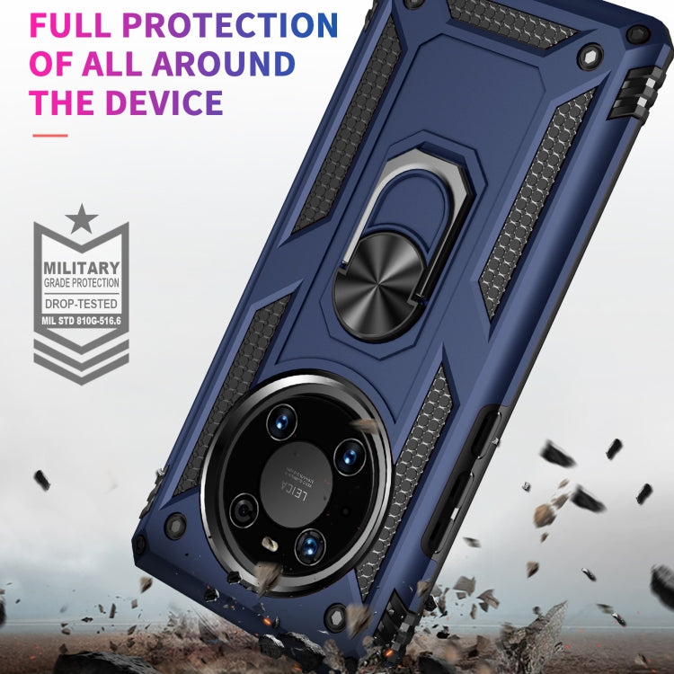 For Huawei Mate 40 Pro Shockproof TPU + PC Protective Case with 360 Degree Rotating Holder