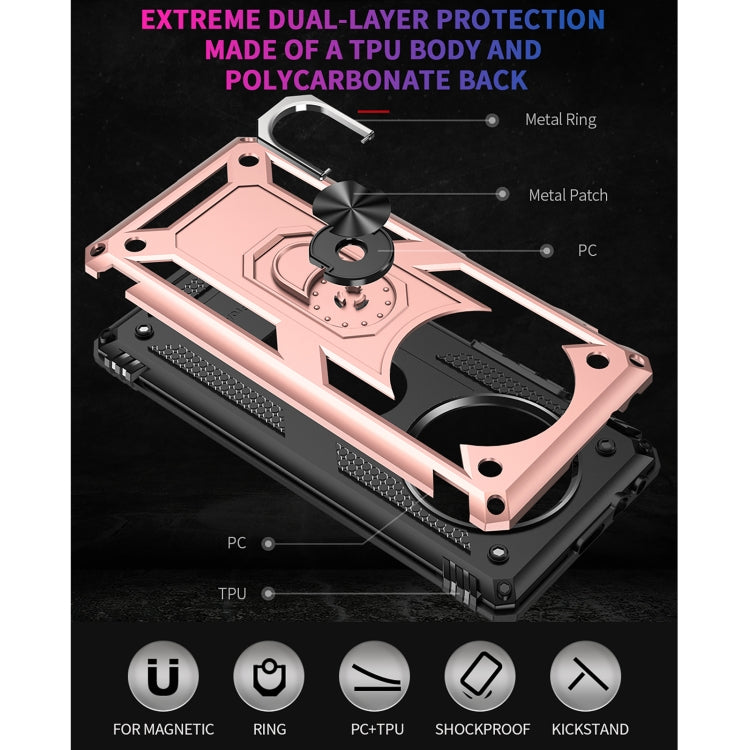 For Huawei Mate 40 Pro Shockproof TPU + PC Protective Case with 360 Degree Rotating Holder