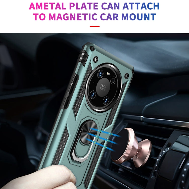 For Huawei Mate 40 Pro Shockproof TPU + PC Protective Case with 360 Degree Rotating Holder